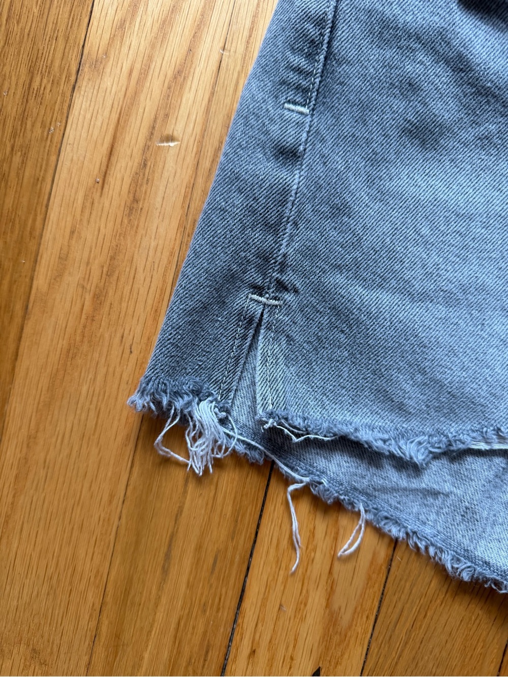 ETICA Haven Relaxed Cutoff Denim Shorts - Picture 9 of 9